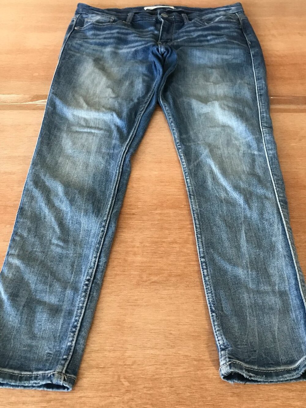 BKE Payton Universal Fit Skinny Jeans Women 30 Blue Low Rise Medium Wash 20021